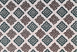 Ref. VAR 16 / VARESE 120 gr / 50 x 69 CM / MARRON & VERT / 4 disponibles / 1,60 €