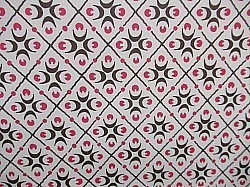 Réf.VAR51 / VARESE 120 gr / 50 x 69 CM / ROUGE & MARRON / 1 disponible / 1,60 €
