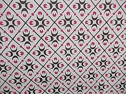 Réf.VAR51 / VARESE 120 gr / 50 x 69 CM / ROUGE & MARRON / 1 disponible / 1,60 €