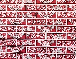 Réf.VAR75 / VARESE 120 gr / 50 x 69 CM / ROUGE / 2 disponibles / 1,60 €