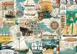 Réf.B056 / HONGROIS / Marine / 50 x 70 cm / 120 Gr / 3 disponibles / 3,70 €