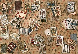 Réf.B050 / HONGROIS / Cartes à jouer / 50 x 70 cm / 120 Gr / 2 disponibles / 3,70 €