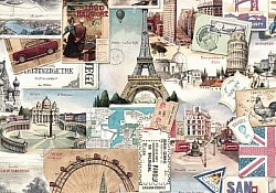 Réf.B003 / HONGROIS / Voyages / 50 x 70 cm / 120 Gr / 5 disponibles / 3,70 €