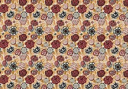Réf.B023 / HONGROIS / FLORAL VINTAGE / 50 x 70 cm / 120 Gr / 7 disponibles / 3,70 €