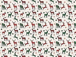 Réf.TO22 / 70 x 50 cm / Animaux, rennes / 2 feuilles disponibles / 0,50 €